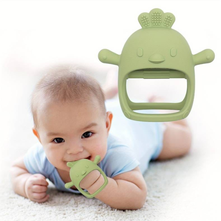 Jucarie de dentitie din silicon - Forma pui - NippleBaby