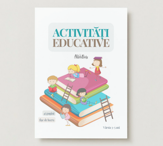 Activitati educative 2, 45 fise de lucru, varsta 3-5 ani