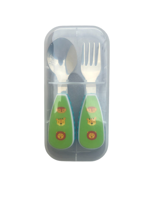 Set 2 tacamuri  cu maner ergonomic, model leu