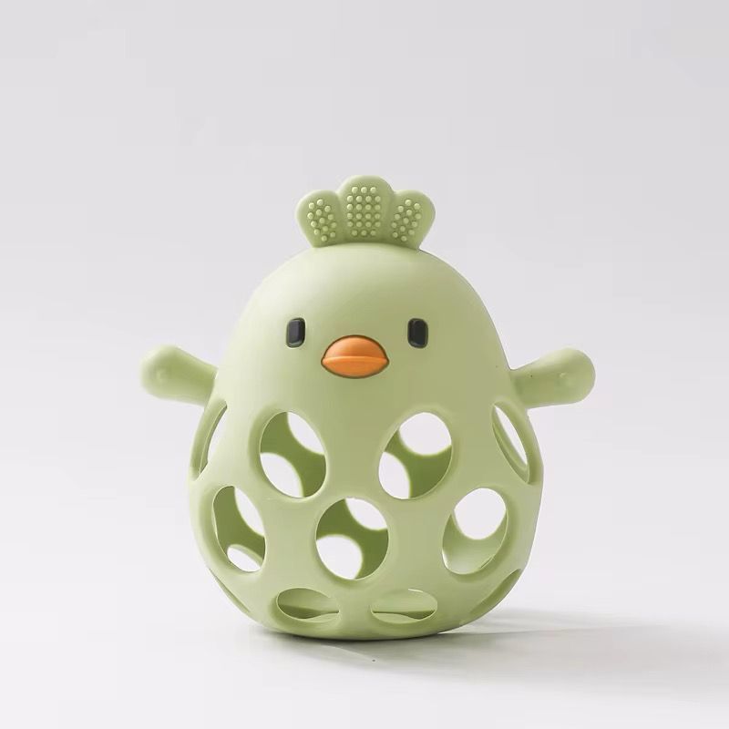 Jucarie dentitie NippleBaby, culoare verde