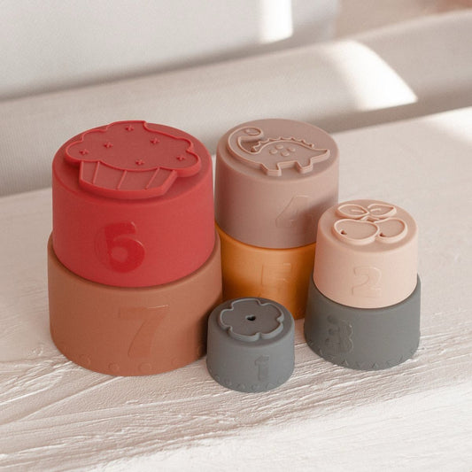 Jucarie educativ interactiva Montessori pentru bebelusi si copii, 3 in 1 -NippleBaby