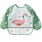 Baveta impermeabila cu maneci lungi - model flamingo