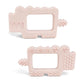 Lănțisor cu bile din silicon si clips pentru suport suzeta+ jucarie de dentitie