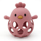 Jucarie dentitie NippleBaby, culoare roz