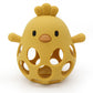 Jucarie dentitie NippleBaby, culoare mango